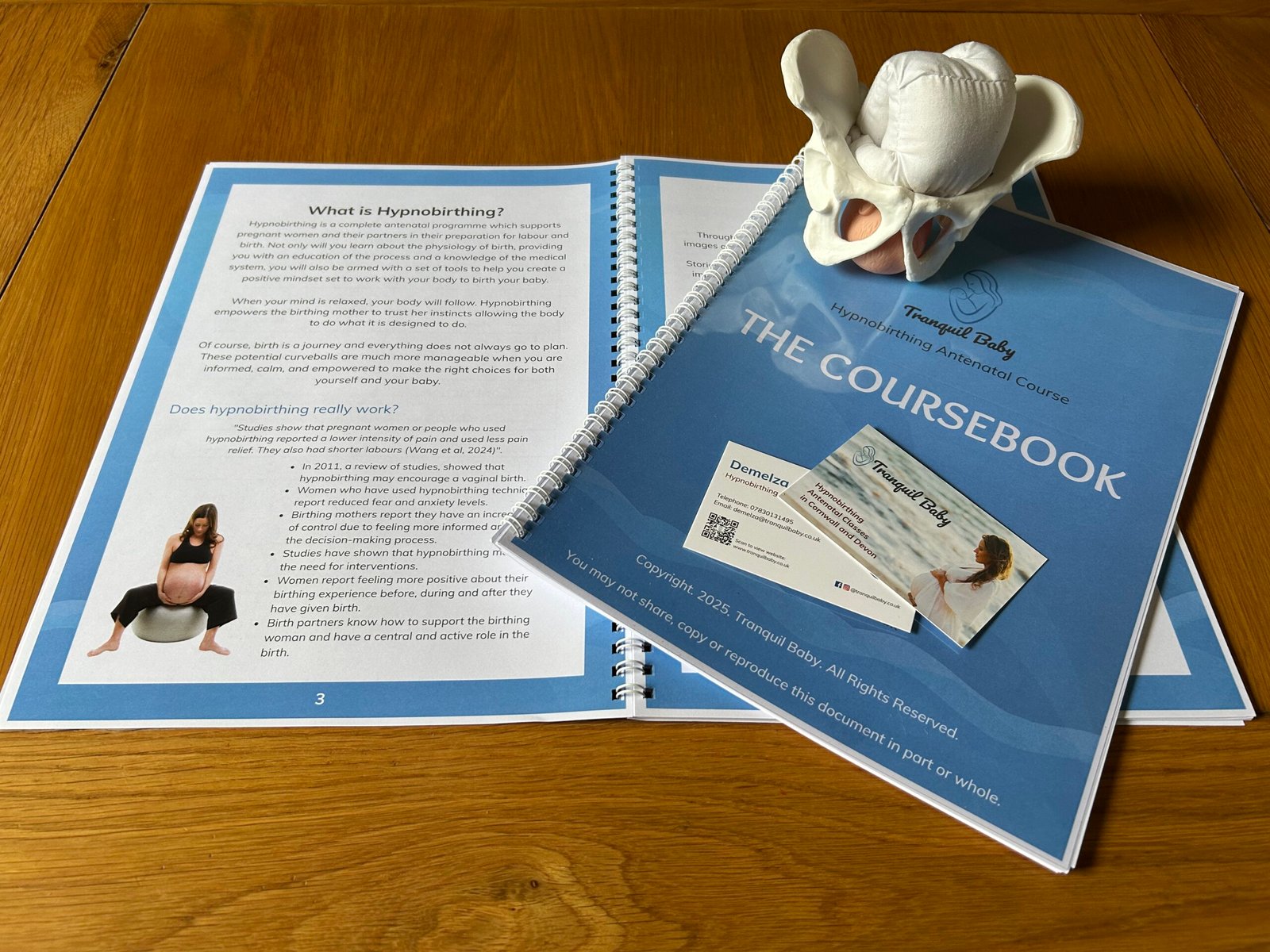 Tranquil Baby Hypnobirthing Antenatal Course Book