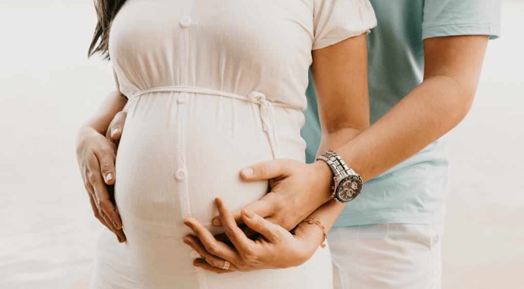 What is hypnobirthing?Hypnobirthing couple preparing for birth.